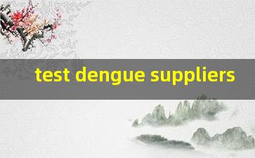  test dengue suppliers